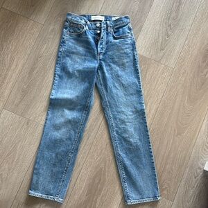 Aritzia High Rise Jeans - Classic Blue